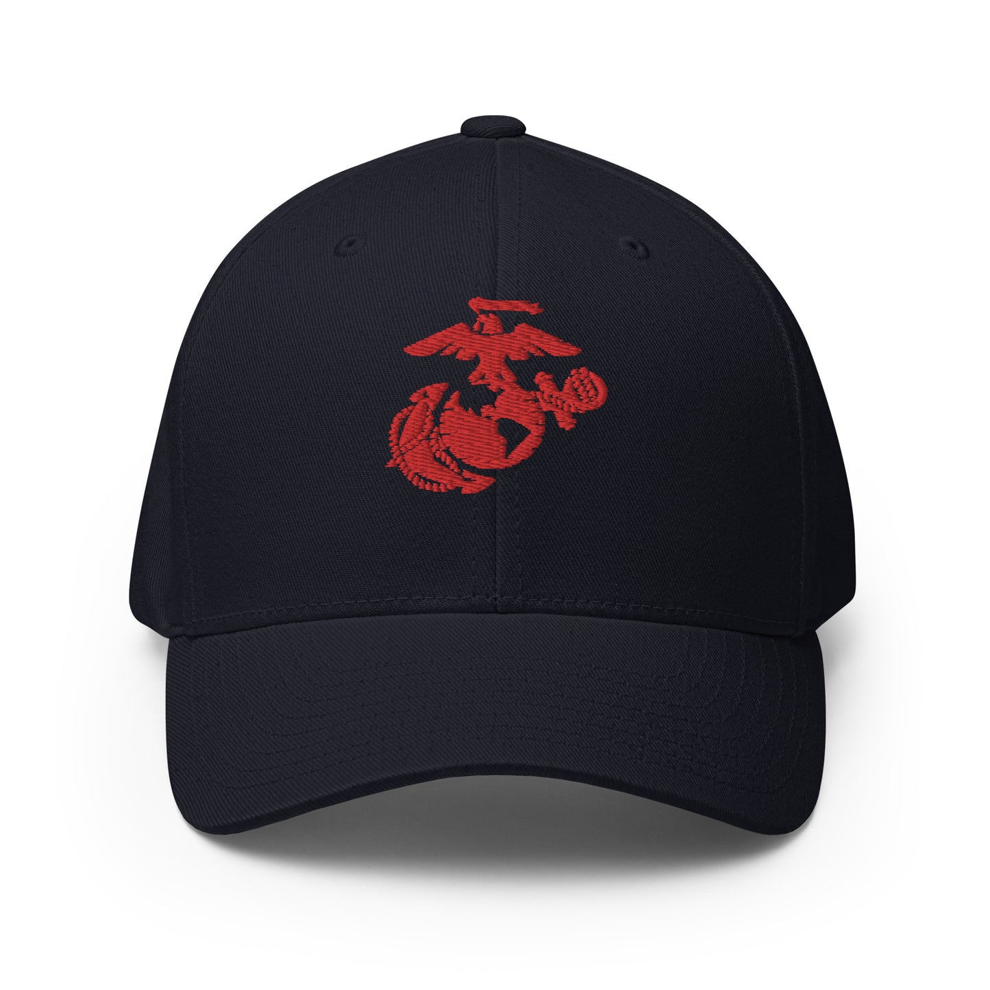 Marine Red logo Structured Twill Cap