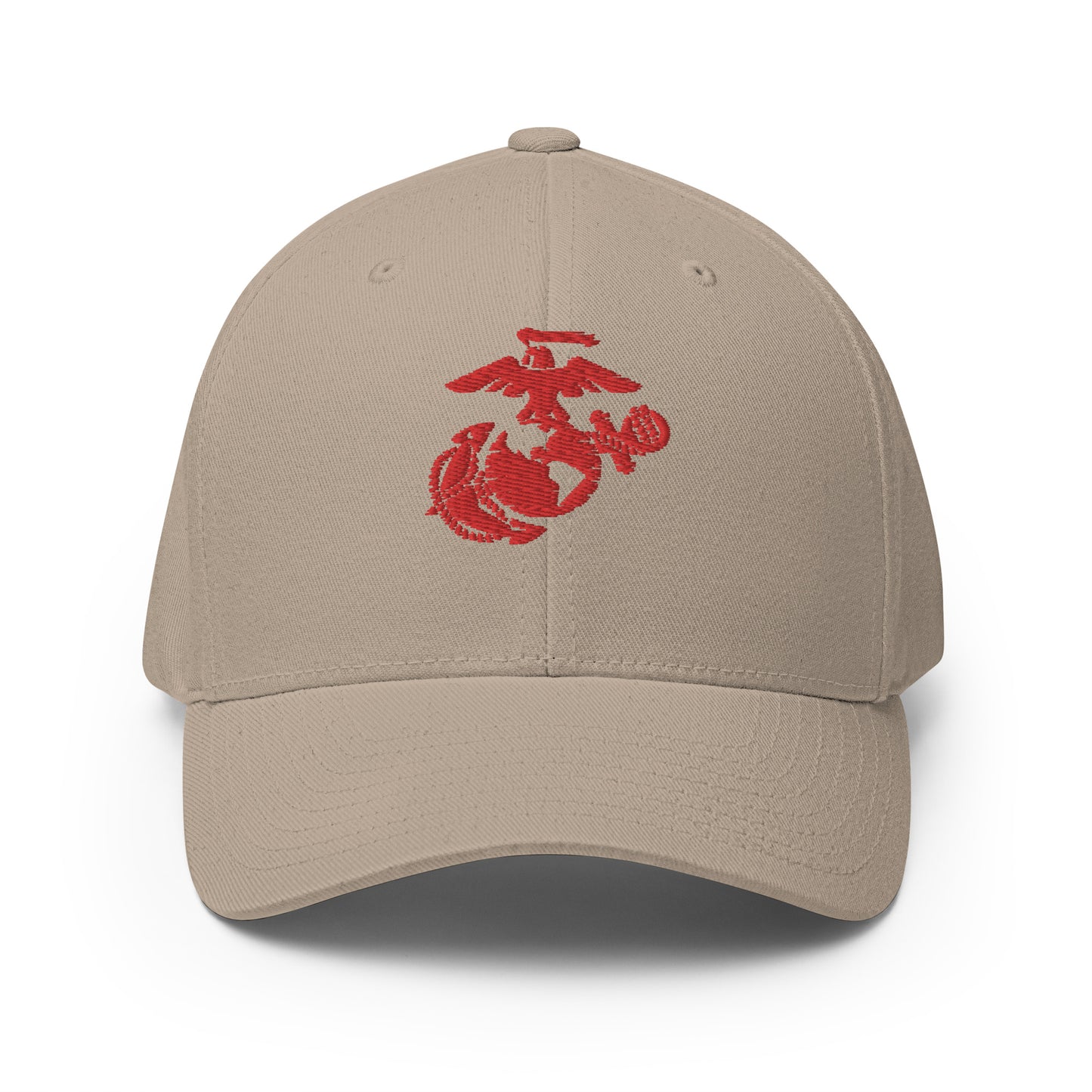 Marine Red logo Structured Twill Cap